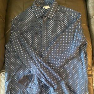 Calvin Klein Silk Button Down